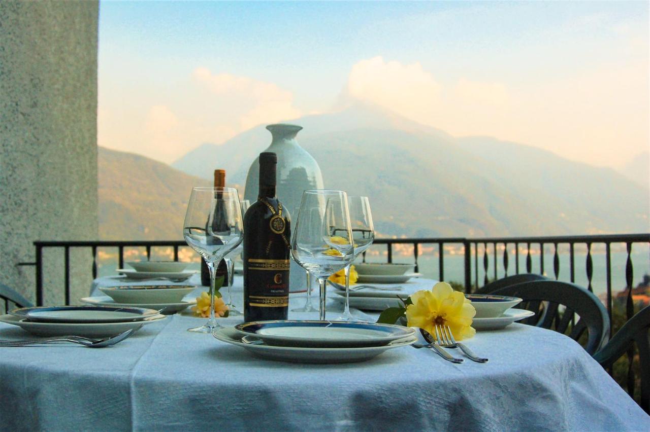 Tre Terre Ferienwohnung Pianello Del Lario 外观 照片