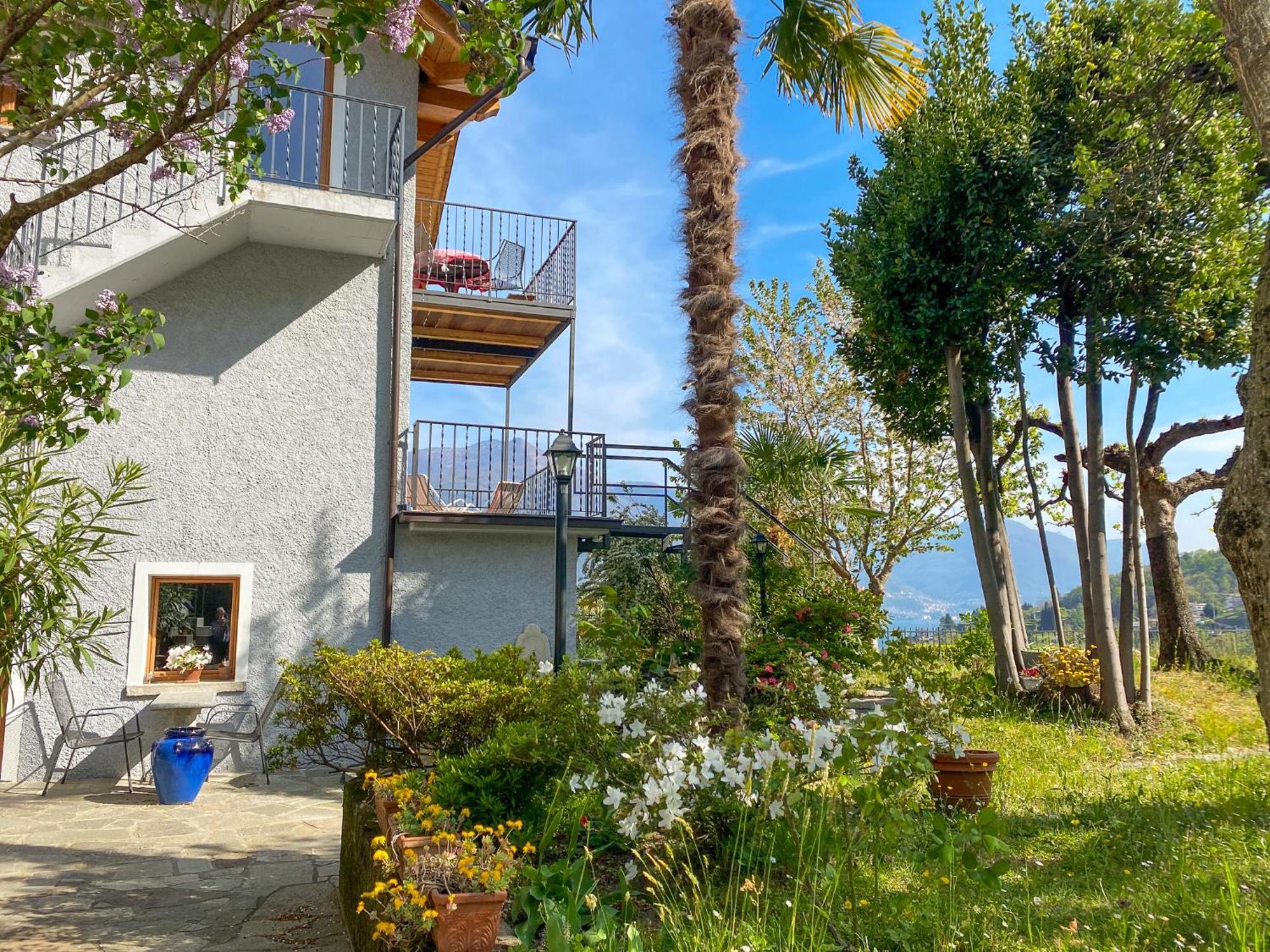 Tre Terre Ferienwohnung Pianello Del Lario 外观 照片