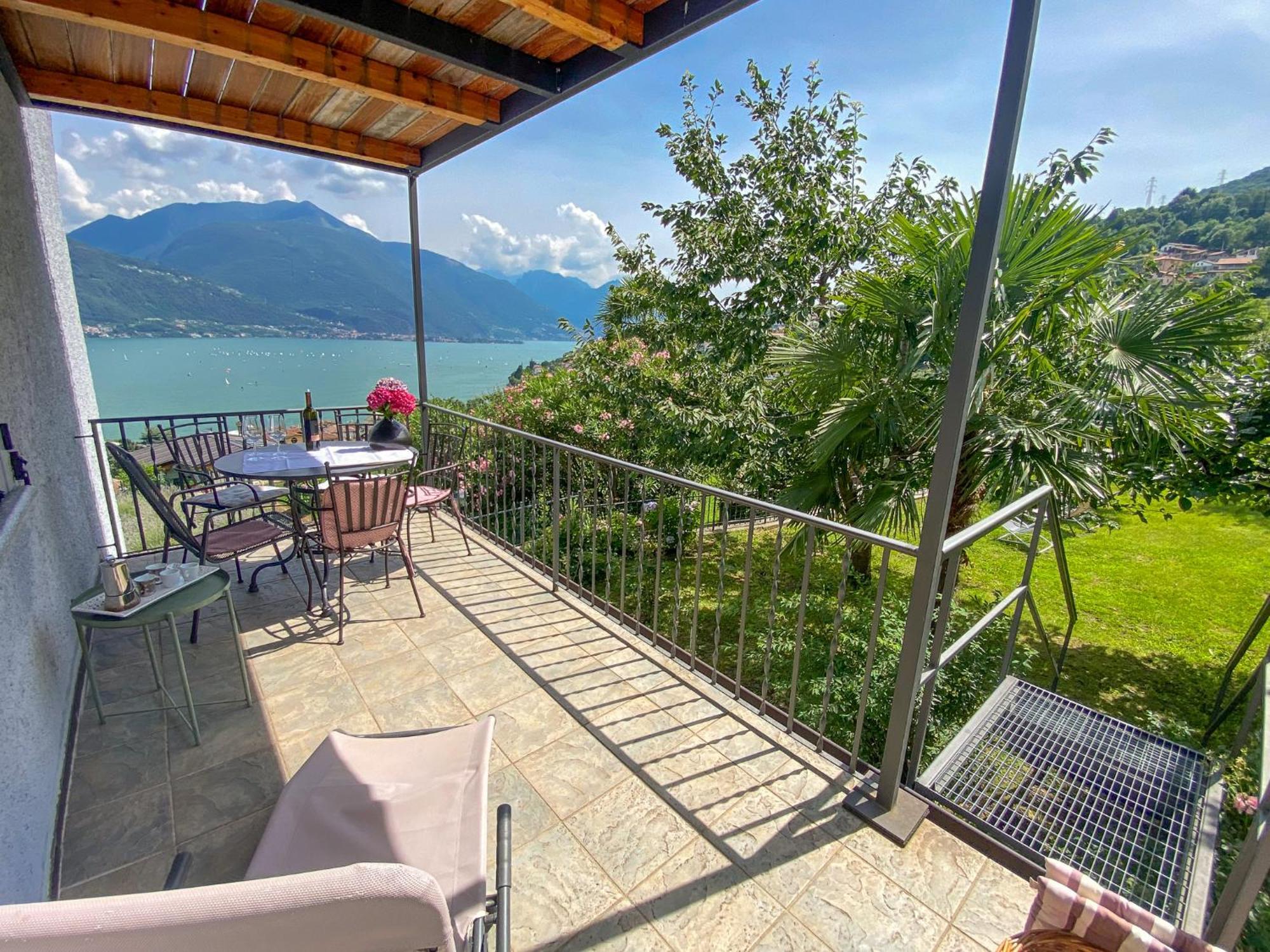 Tre Terre Ferienwohnung Pianello Del Lario 外观 照片
