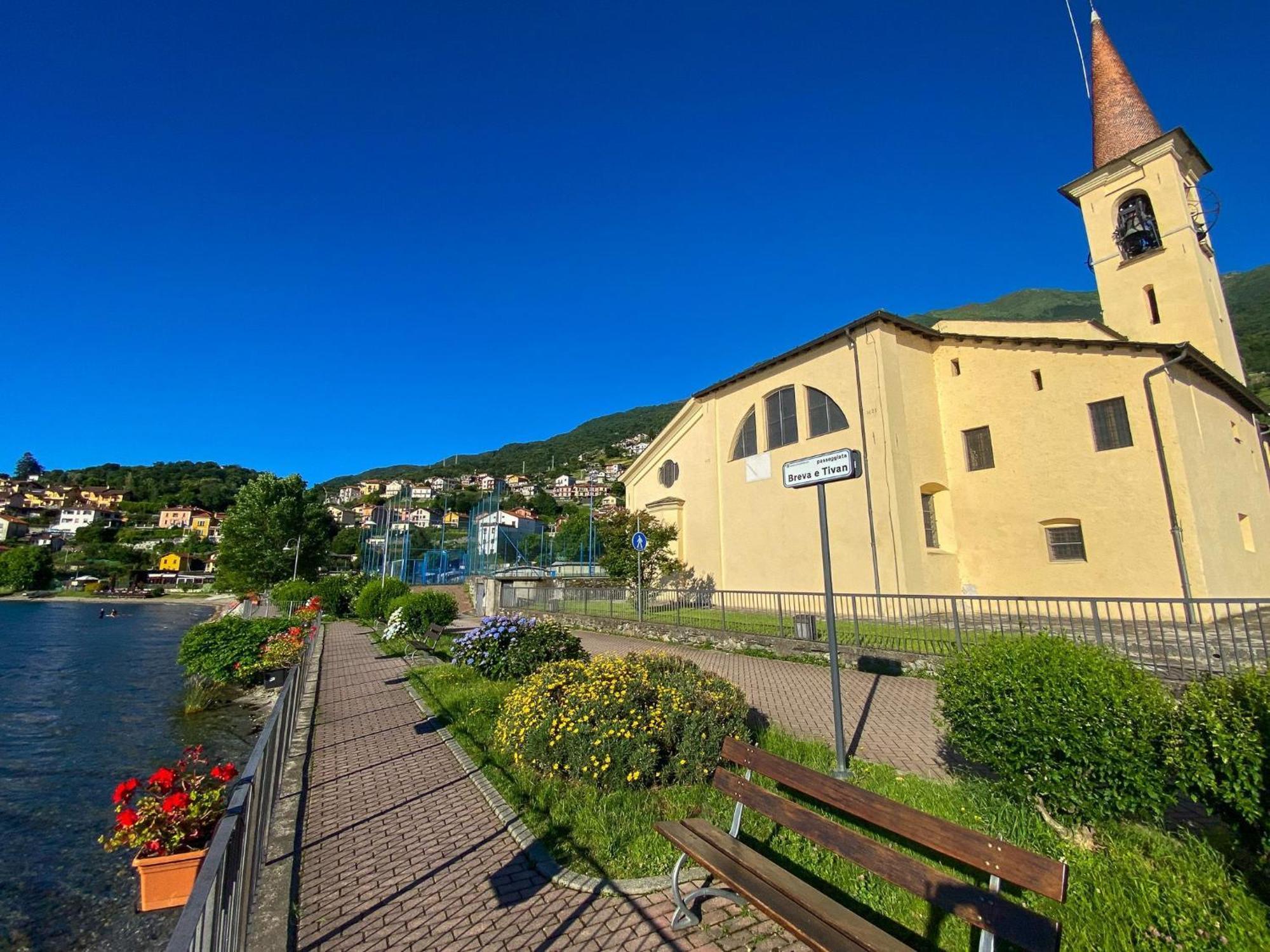 Tre Terre Ferienwohnung Pianello Del Lario 外观 照片